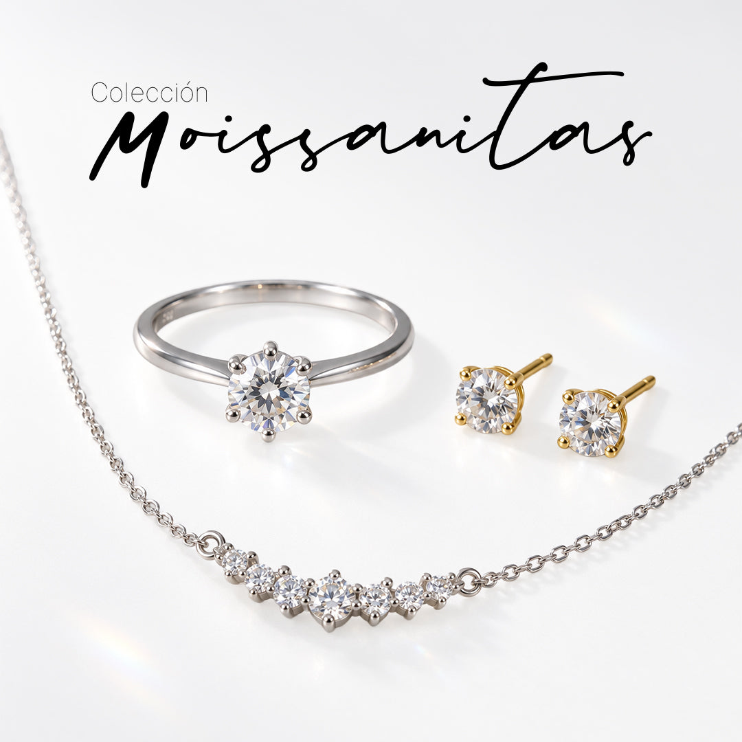 Alkimia — Moissanita + Plata 925