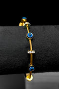 Pulsera rigida ojos turcos