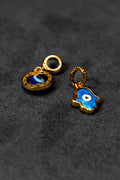 Dije azul mano con ojo