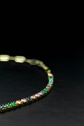 Pulsera tenis/clip multicolor