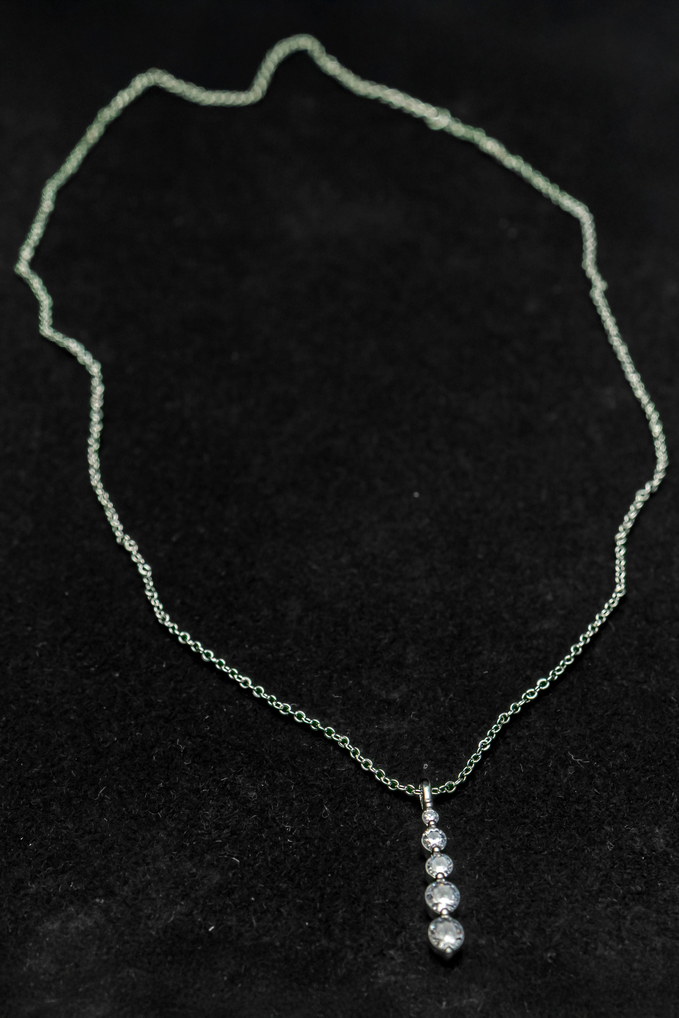 Collar dije Moissanita