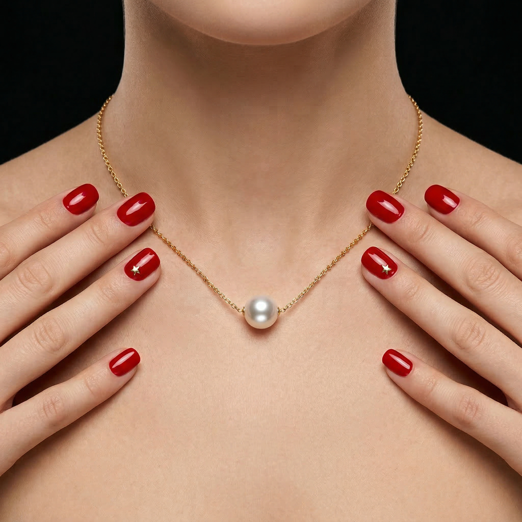 Cadena Con Dije De Perla