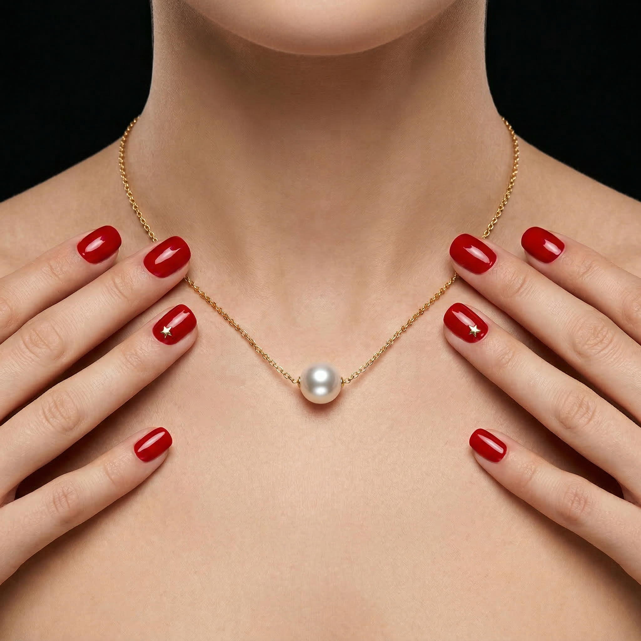 Cadena Con Dije De Perla