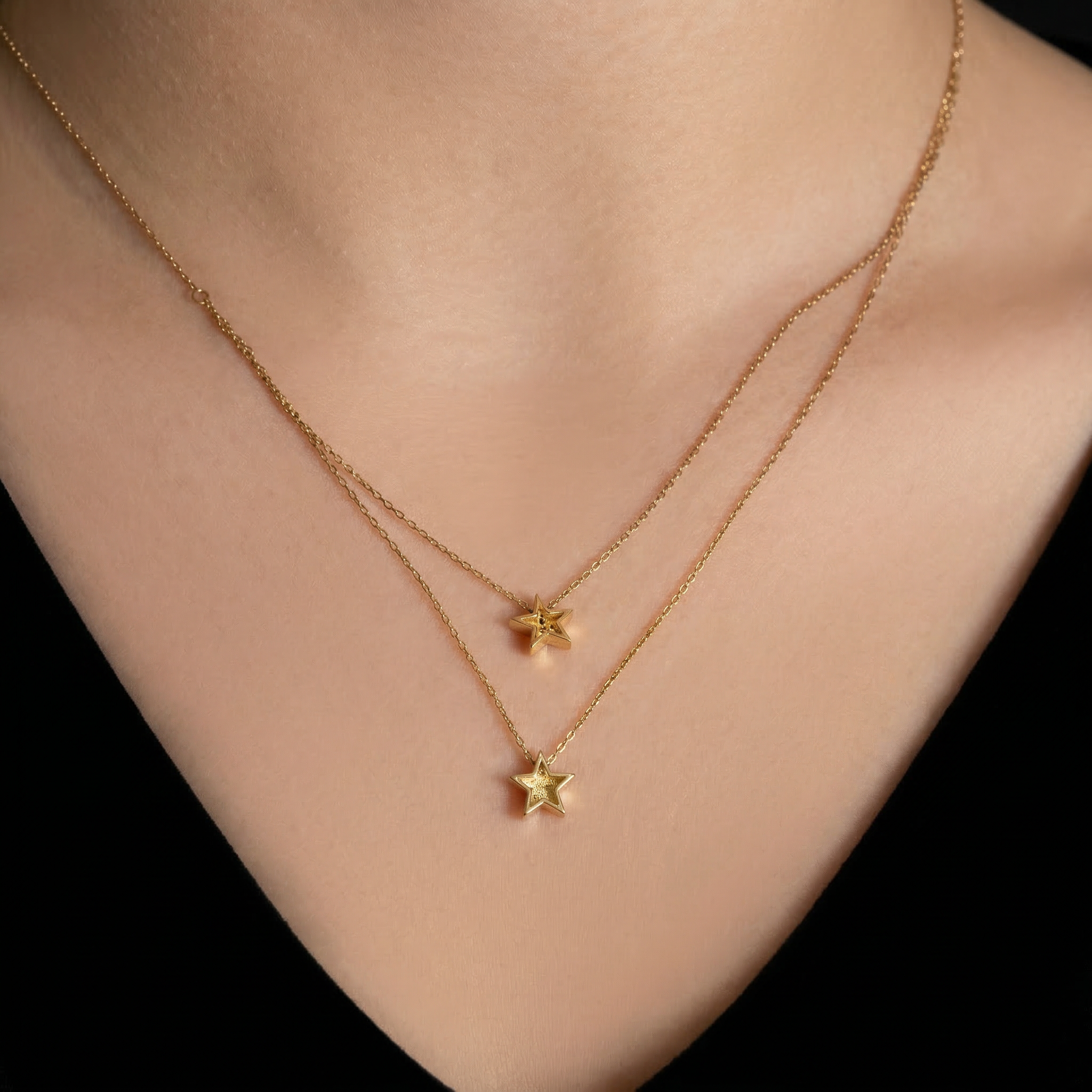 CADENA CON ESTRELLAS