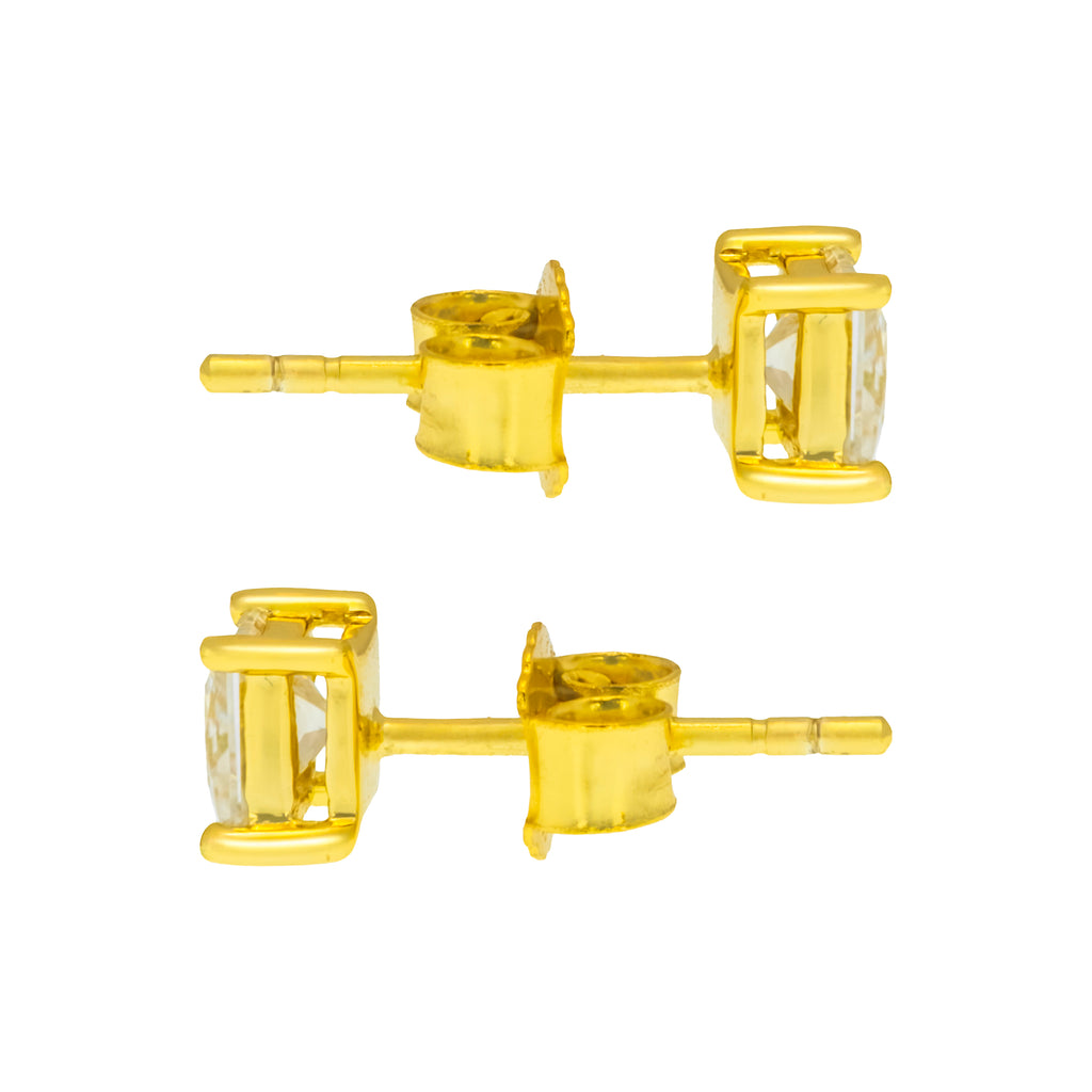 Aretes de corte princesa