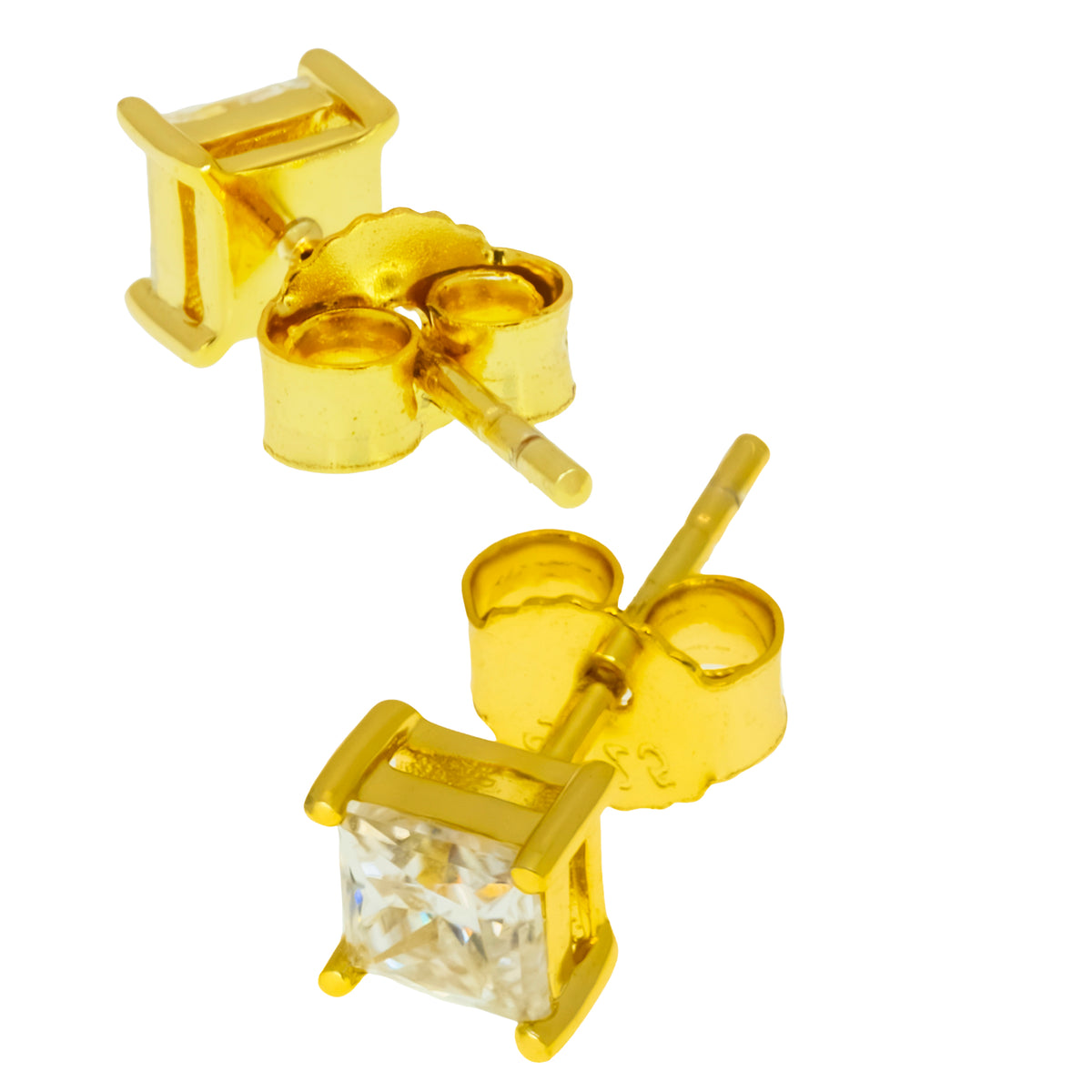 Aretes de corte princesa