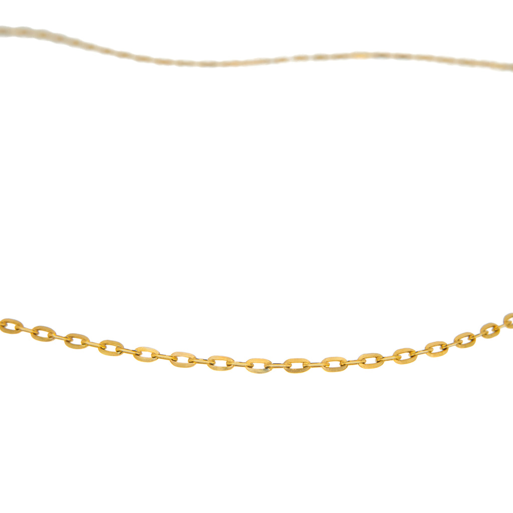 Cadena de oro de 45cm
