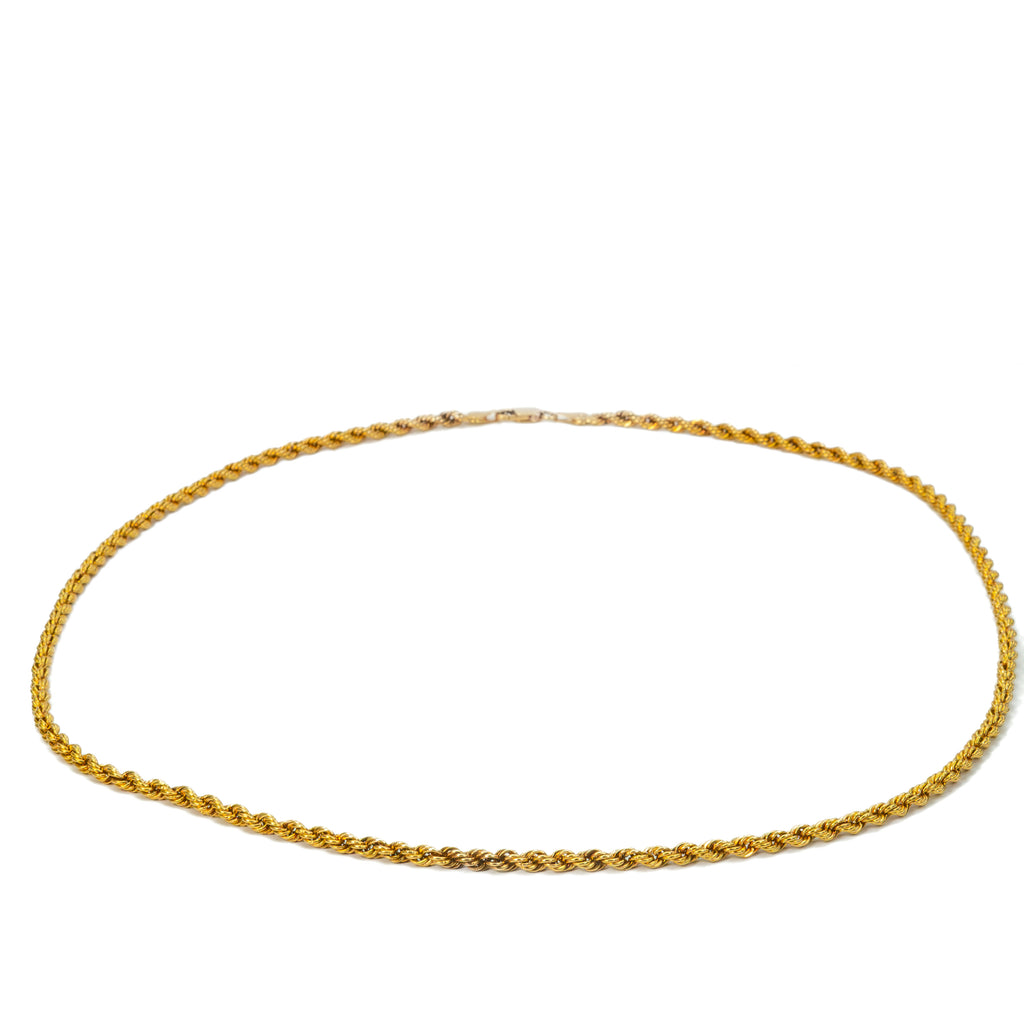 Cadena Oro Torzal