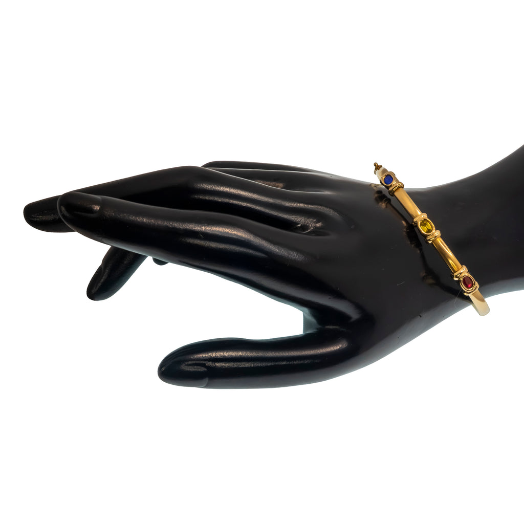 Brazalete rubí clásico