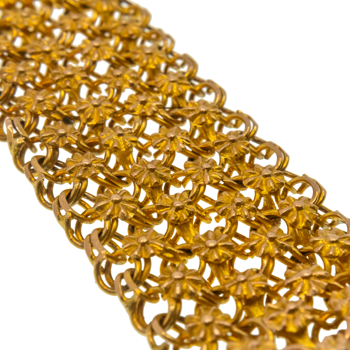 Brazalete con moneda oro