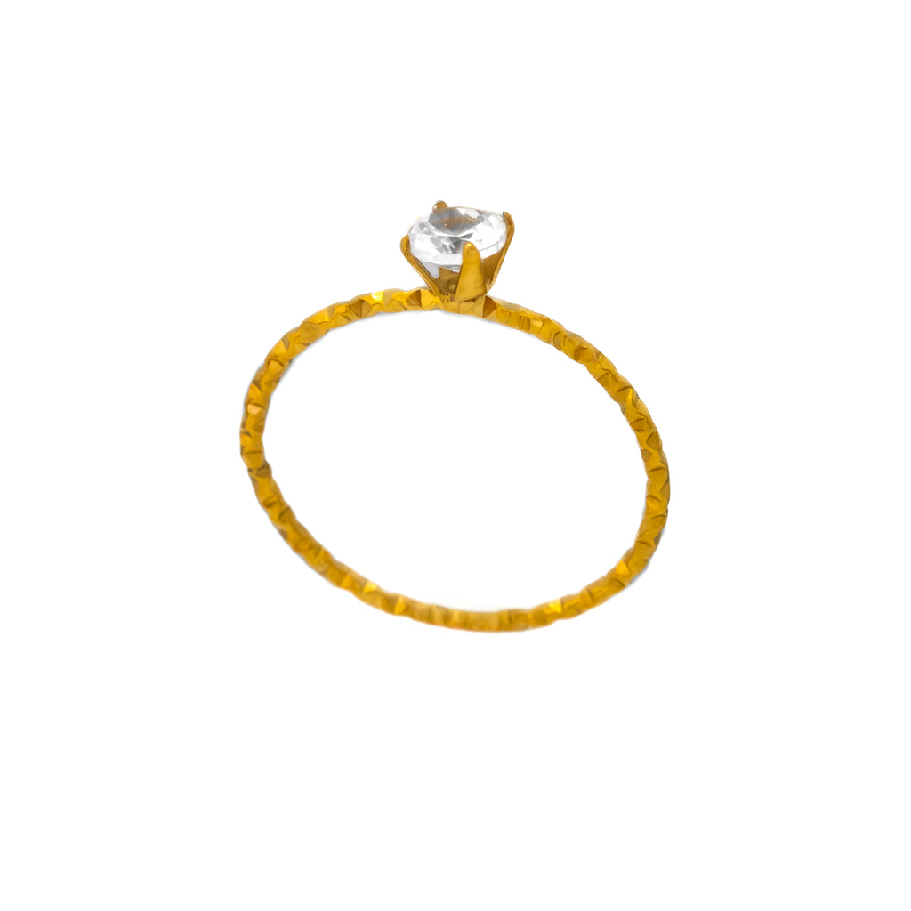 Anillo Ultrafino Dorado