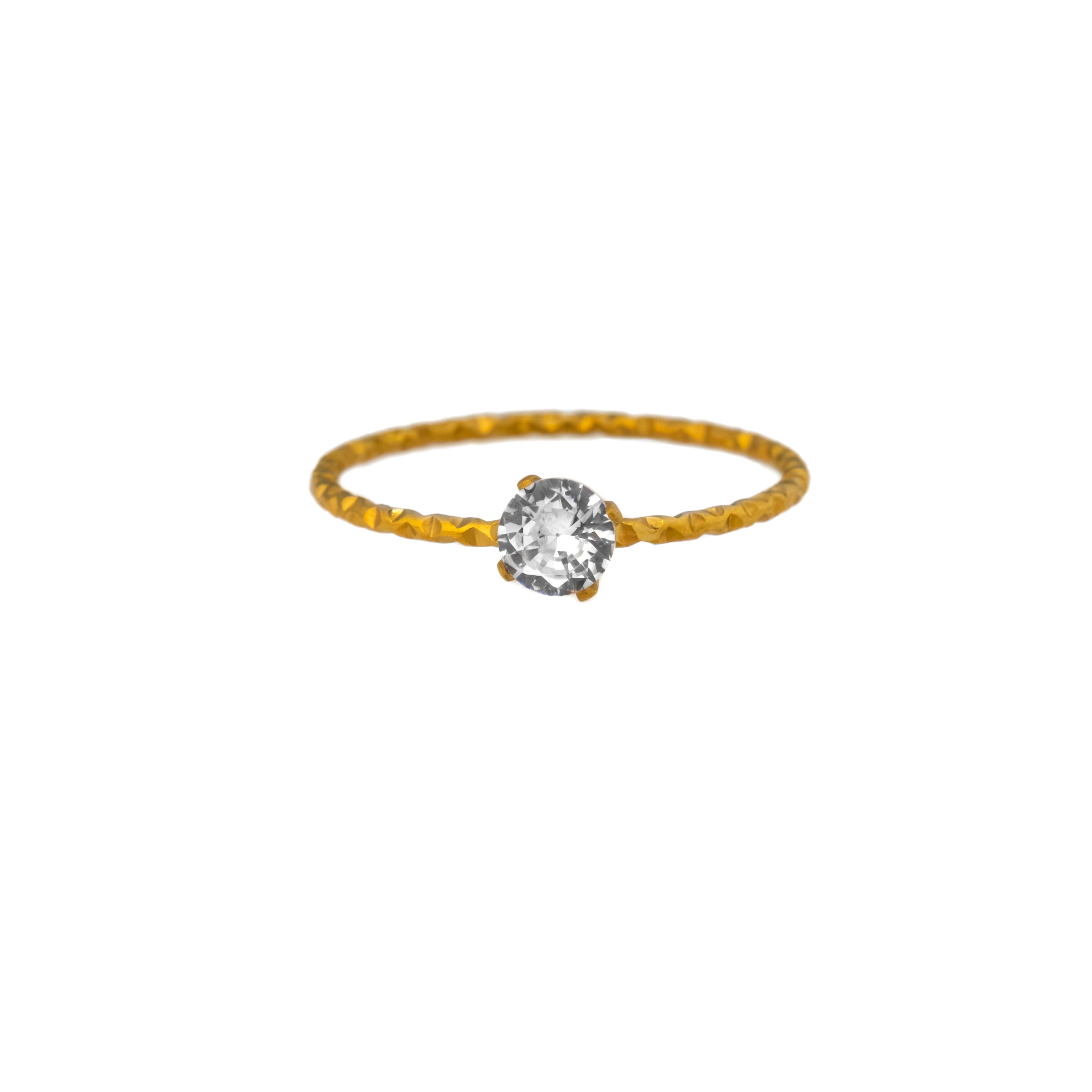 Anillo Ultrafino Dorado