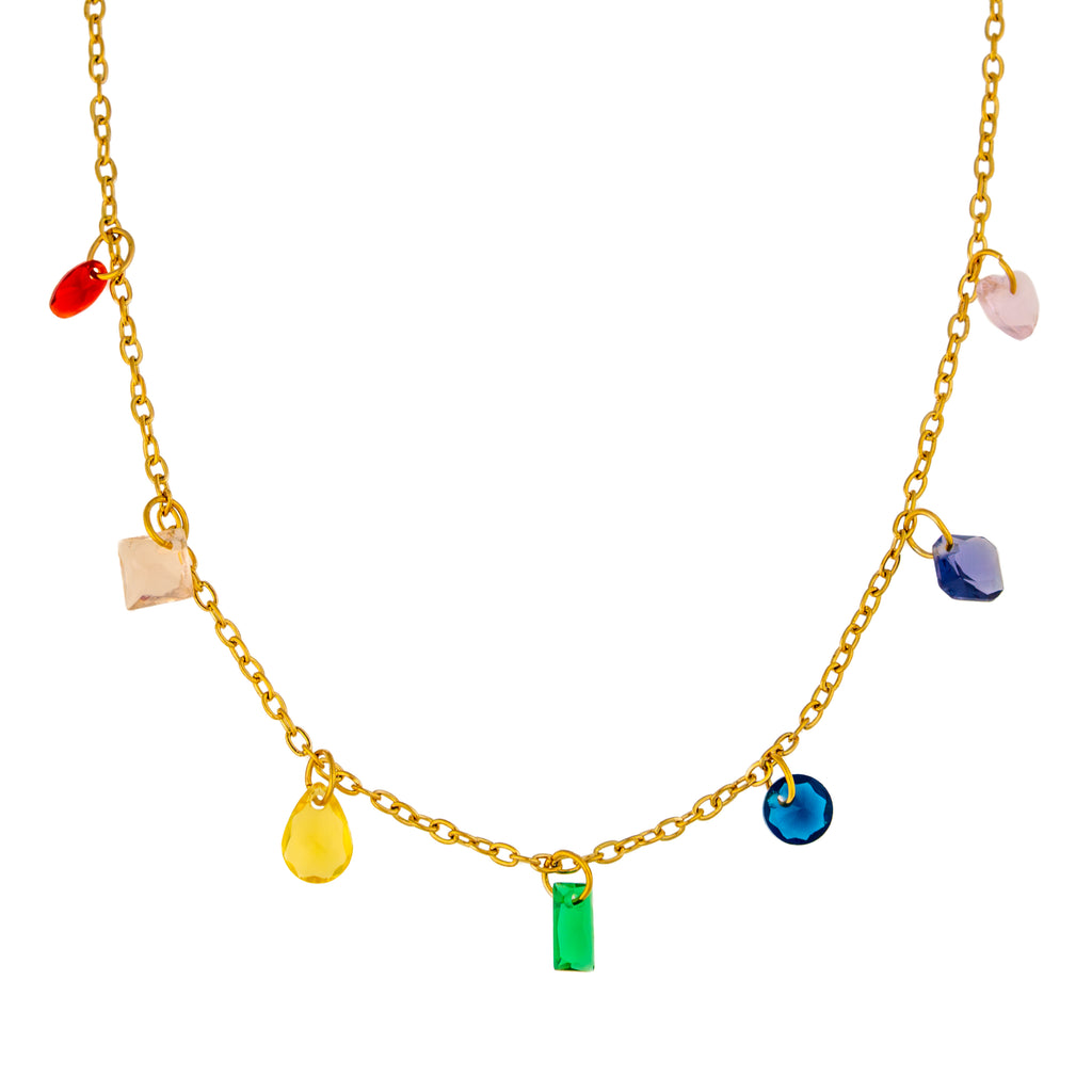 Collar Dije Multicolor