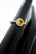 Anillo citrino