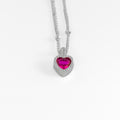 Collar Corazón Rojo