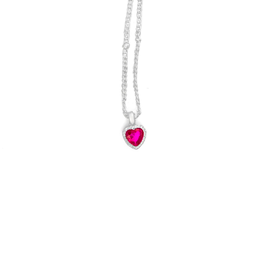 Collar Corazón Rojo