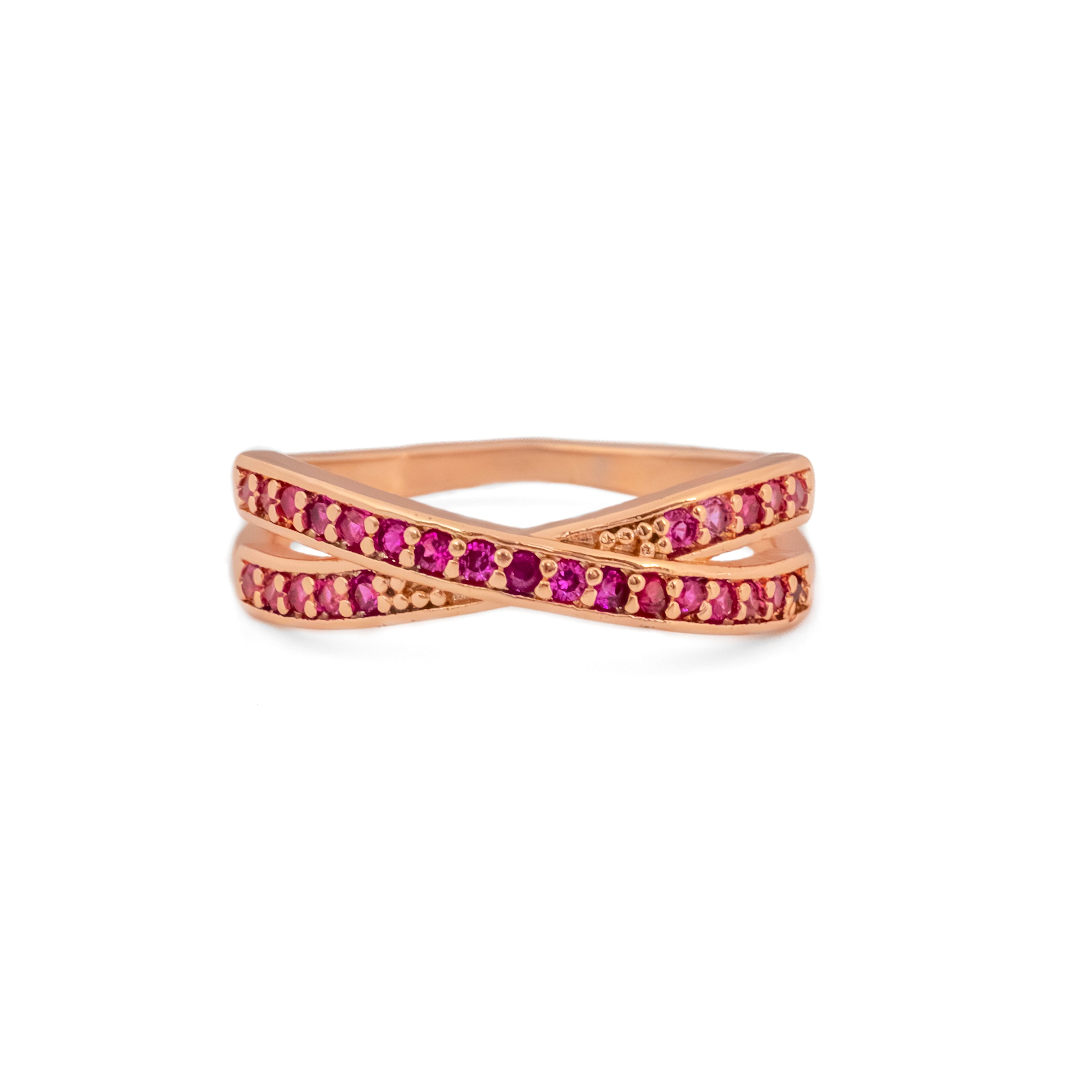 Anillo Cruz Roja Minimal