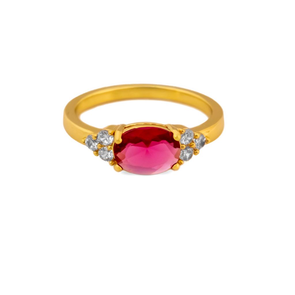 Anillo Minimal Rosa