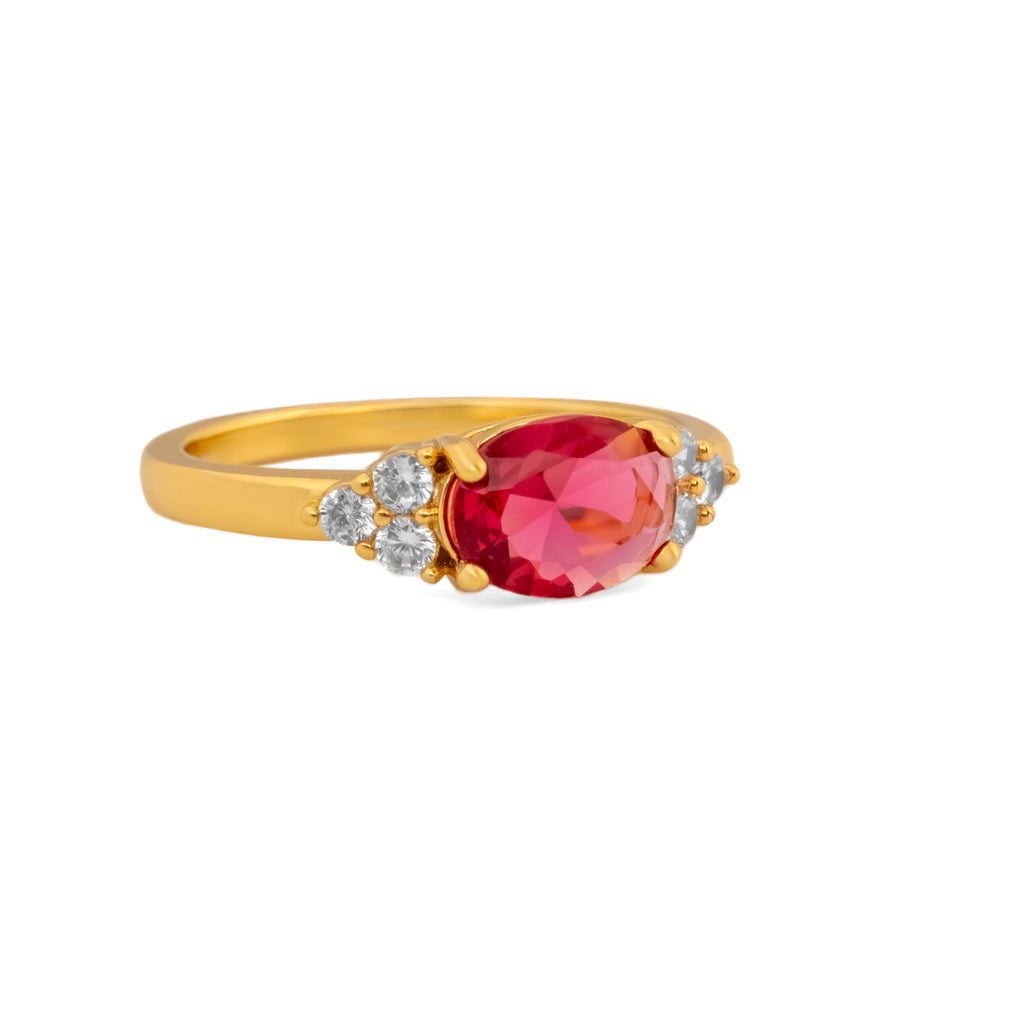 Anillo Minimal Rosa