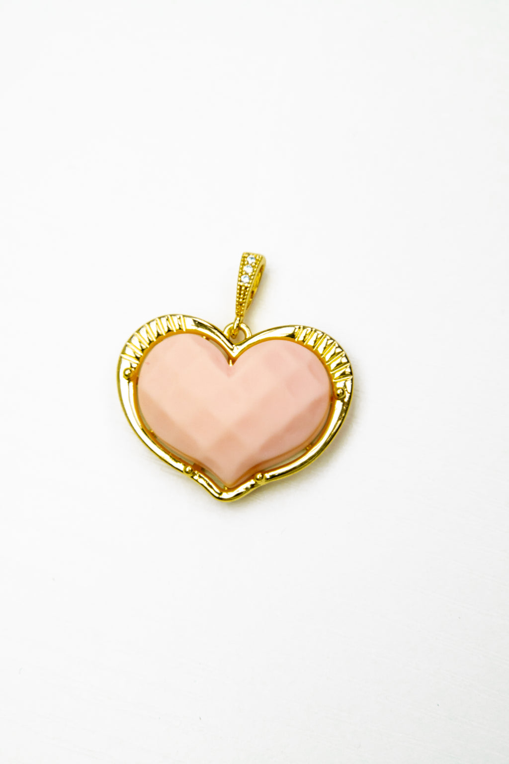 Dije Corazon Rosa