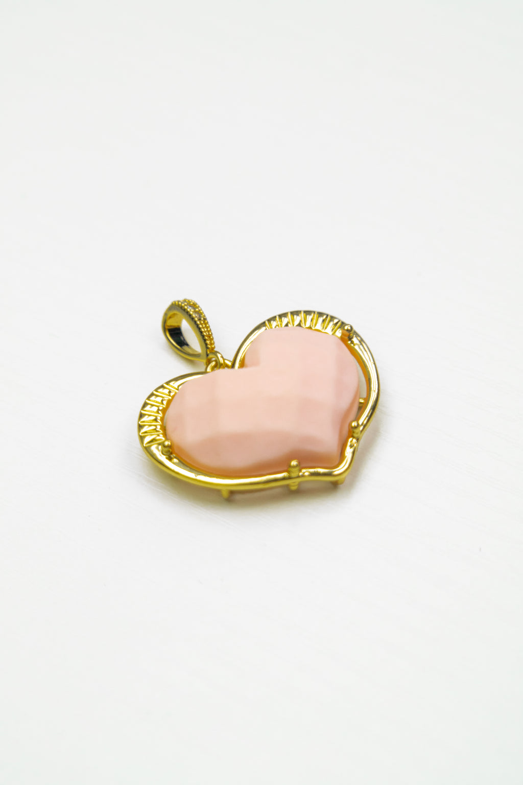 Dije Corazon Rosa