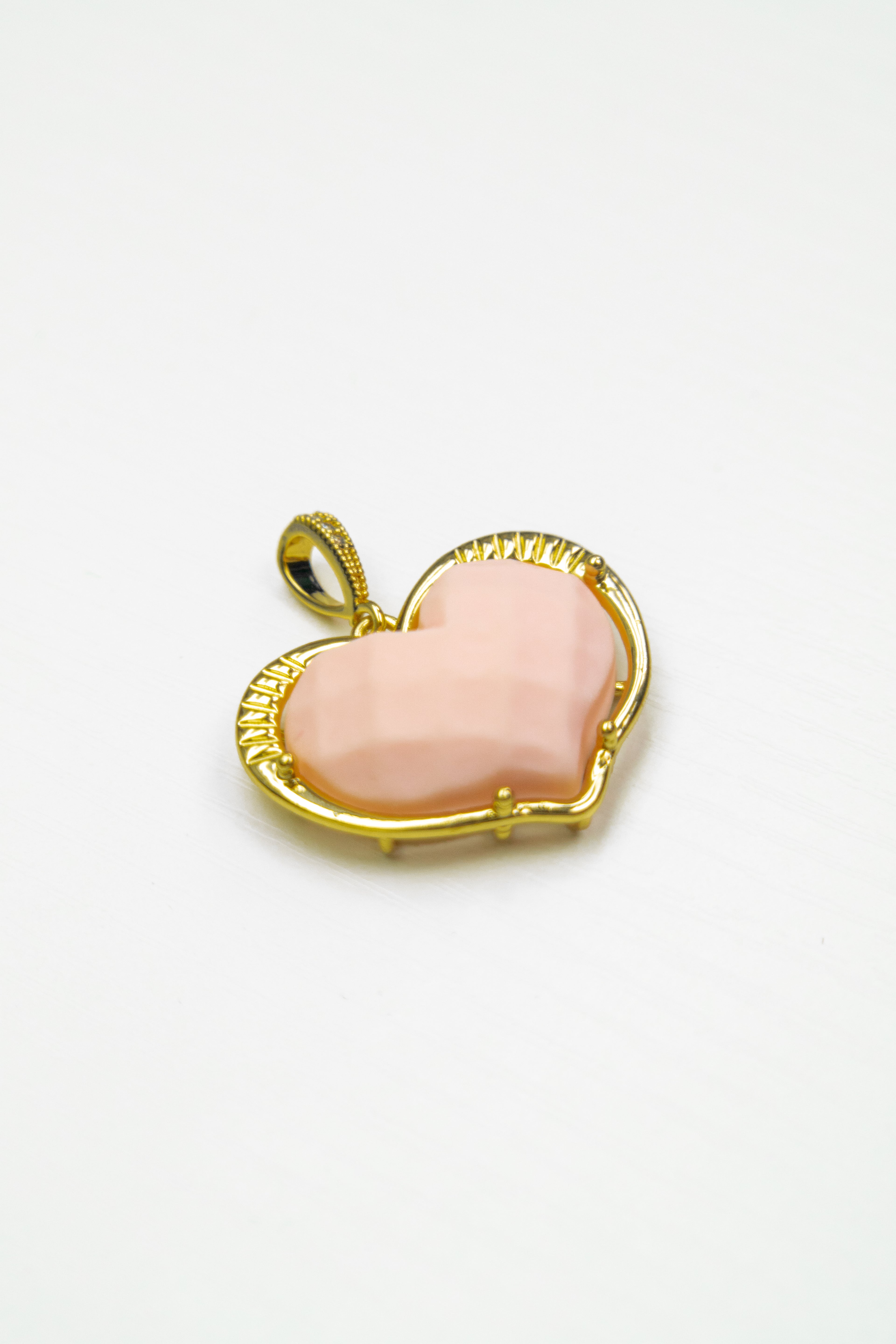 Dije Corazon Rosa