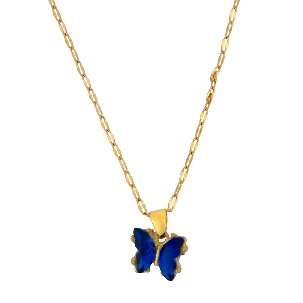 Collar Mariposa Brillante