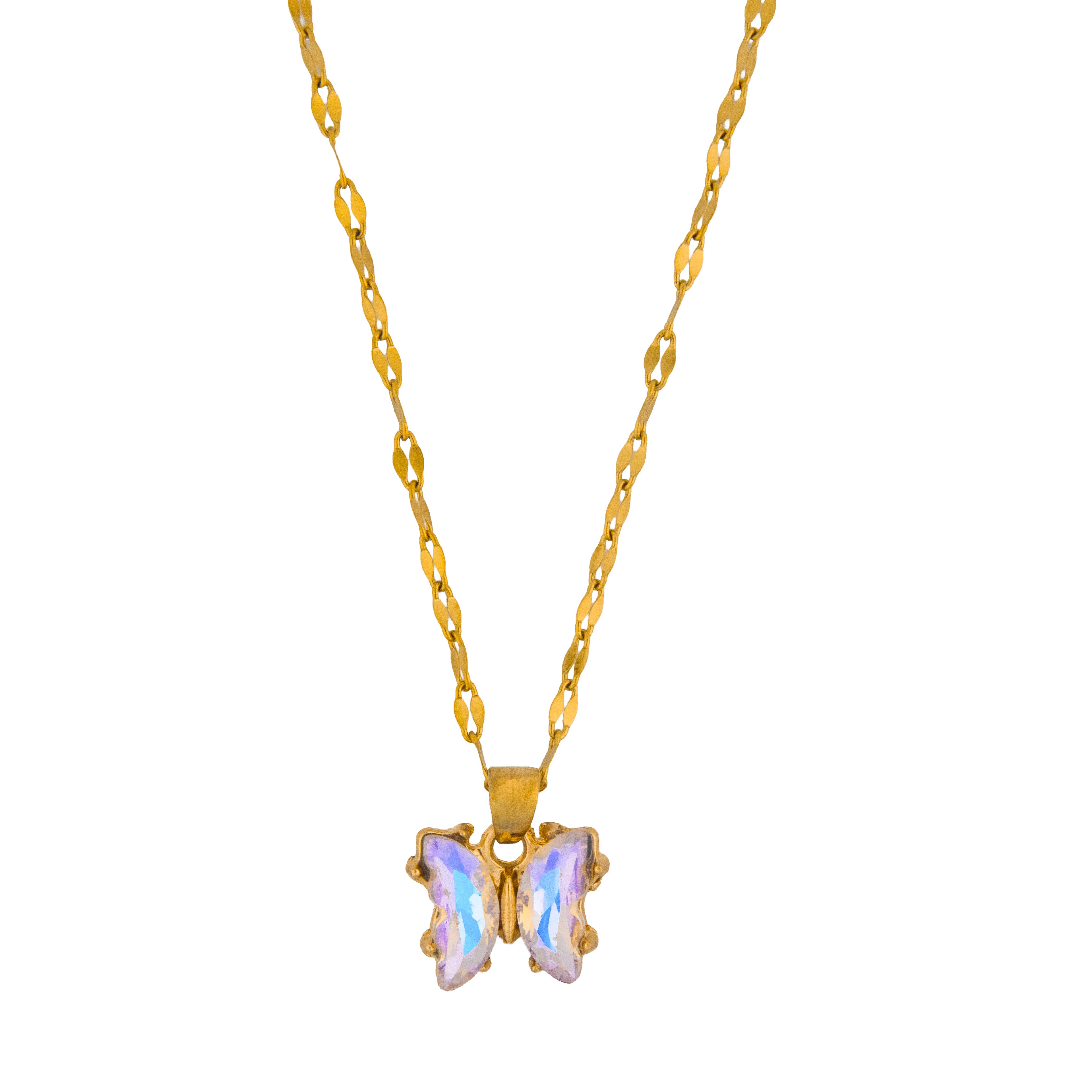 Collar Mariposa Brillante