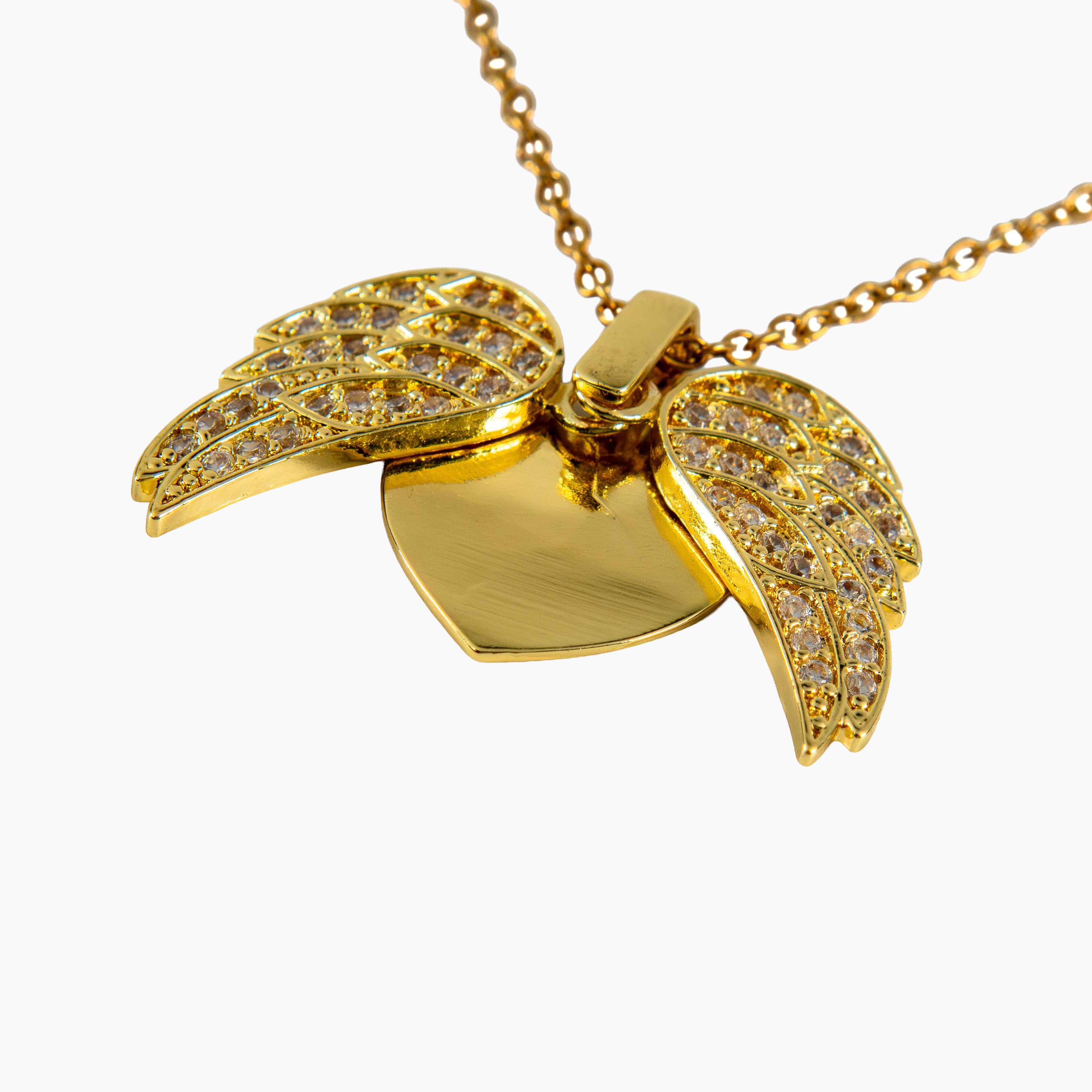 Collar Hoja Brillante