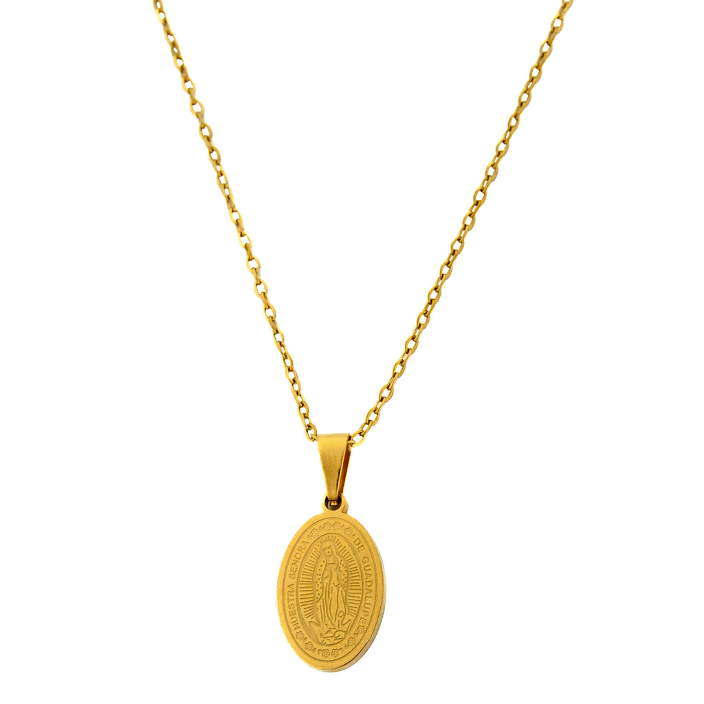 Collar Medalla Virgen Mini