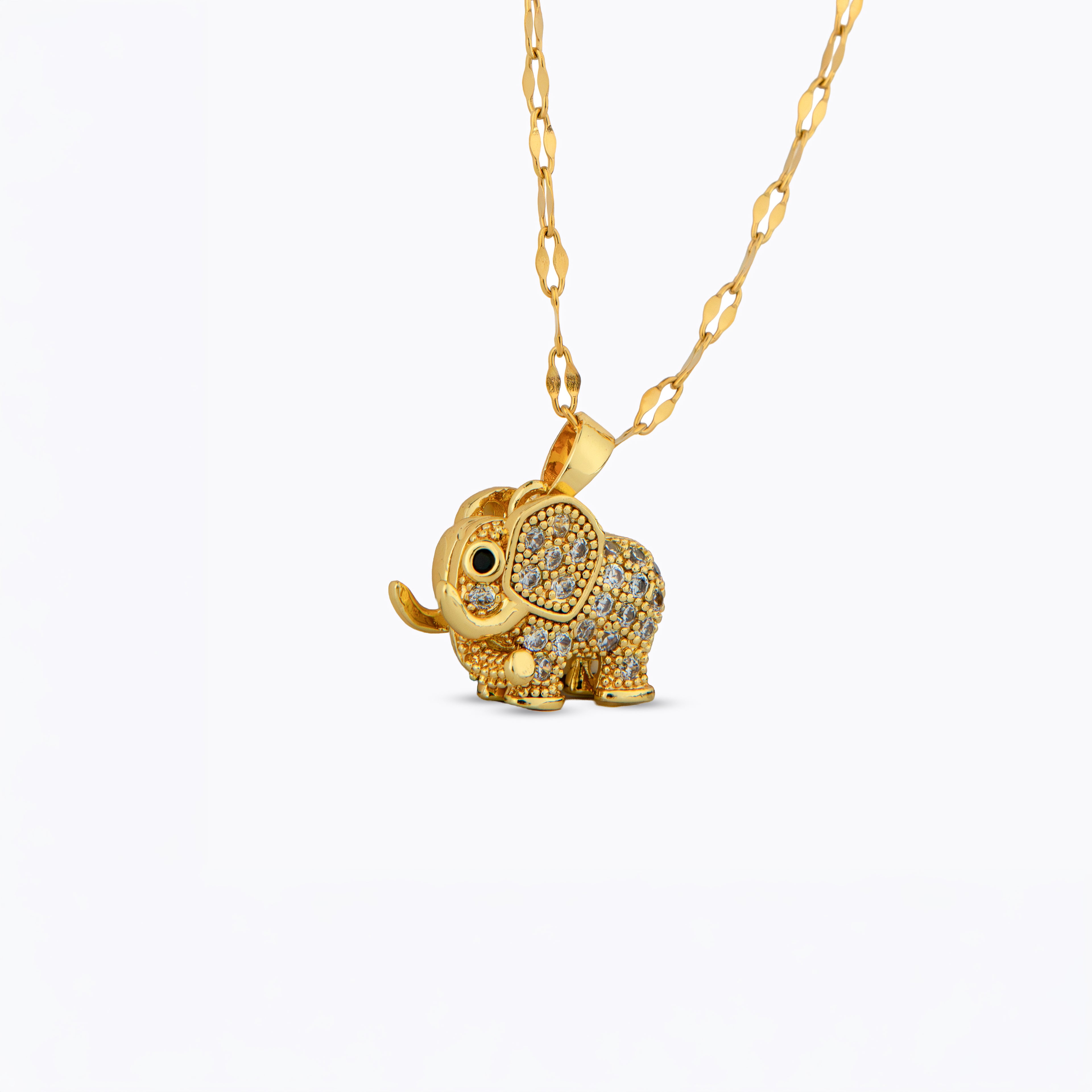 Collar Elefante Brillante