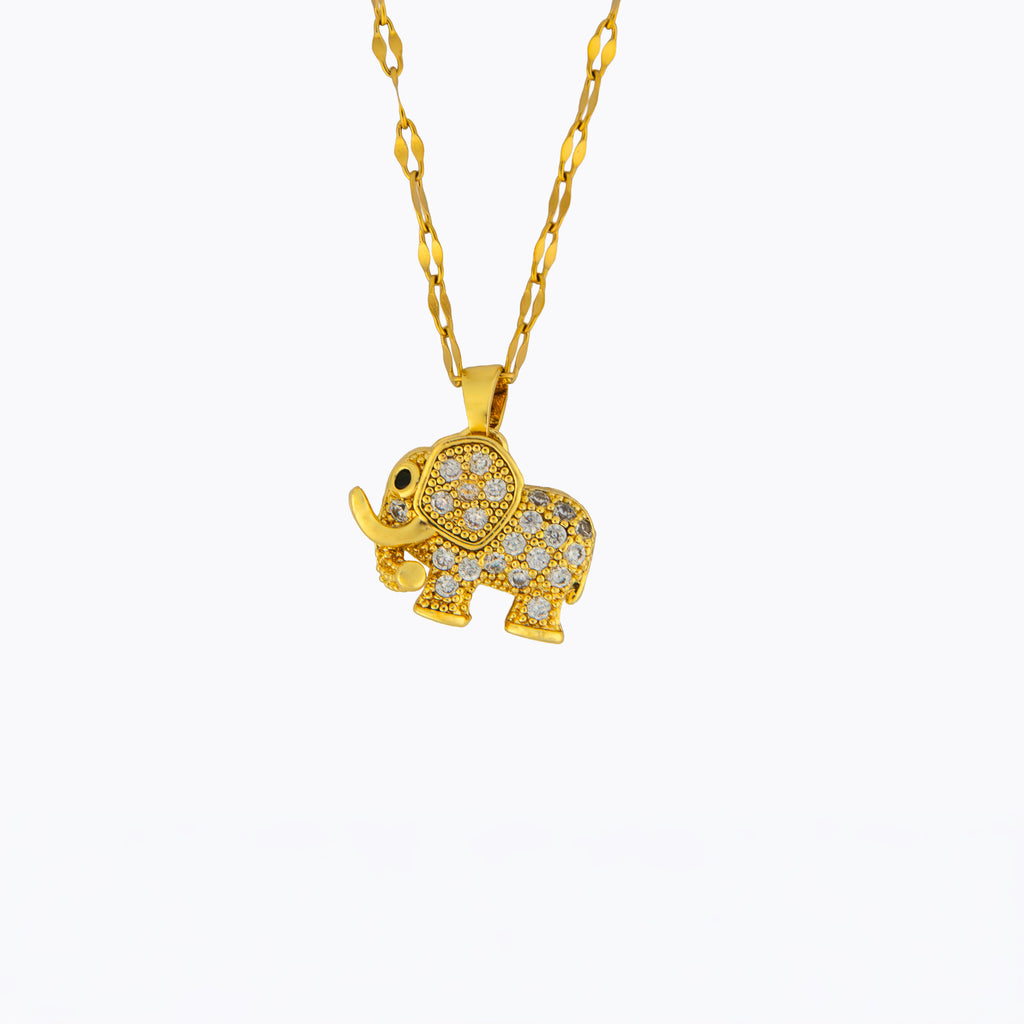 Collar Elefante Brillante
