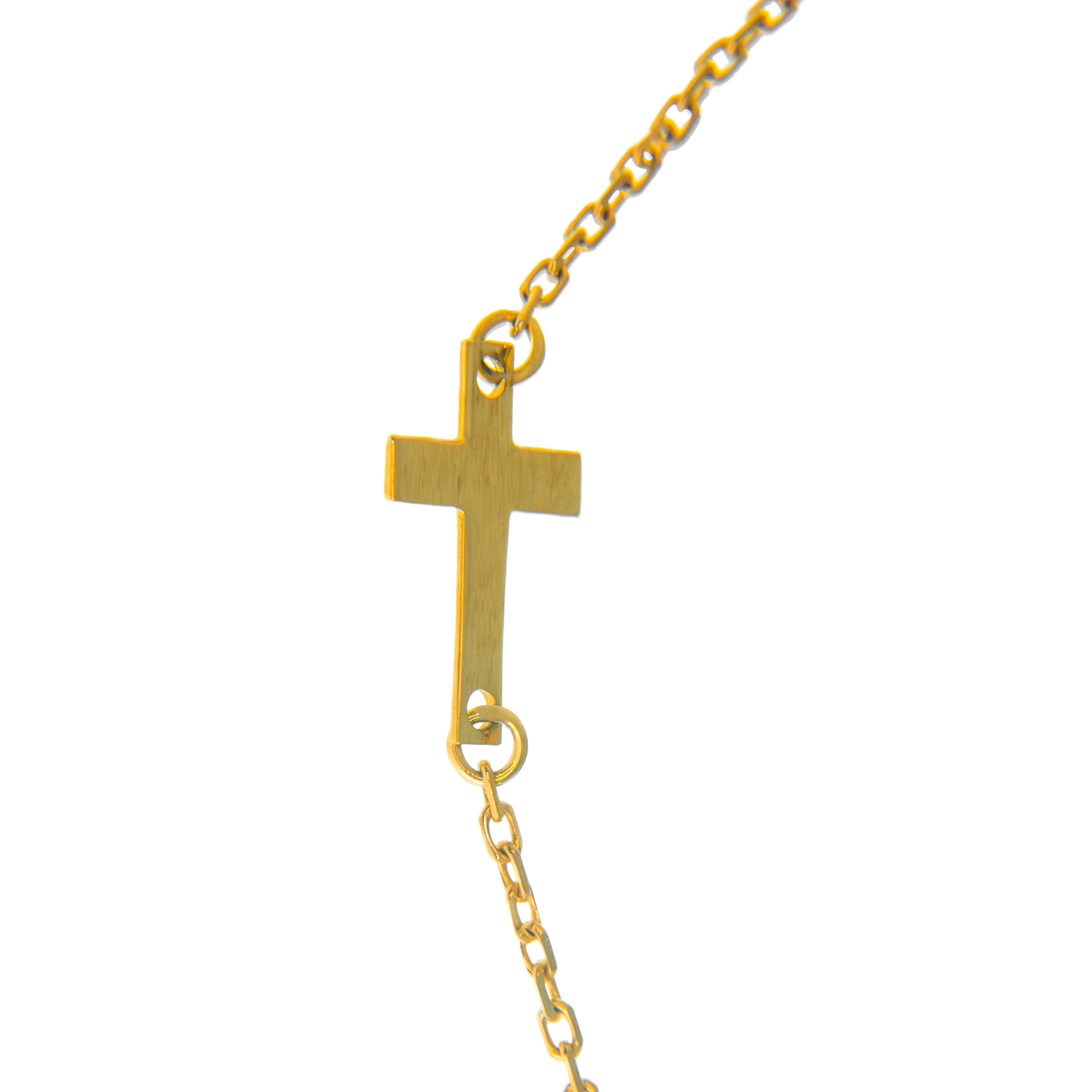 Pulsera Cruz con Virgen