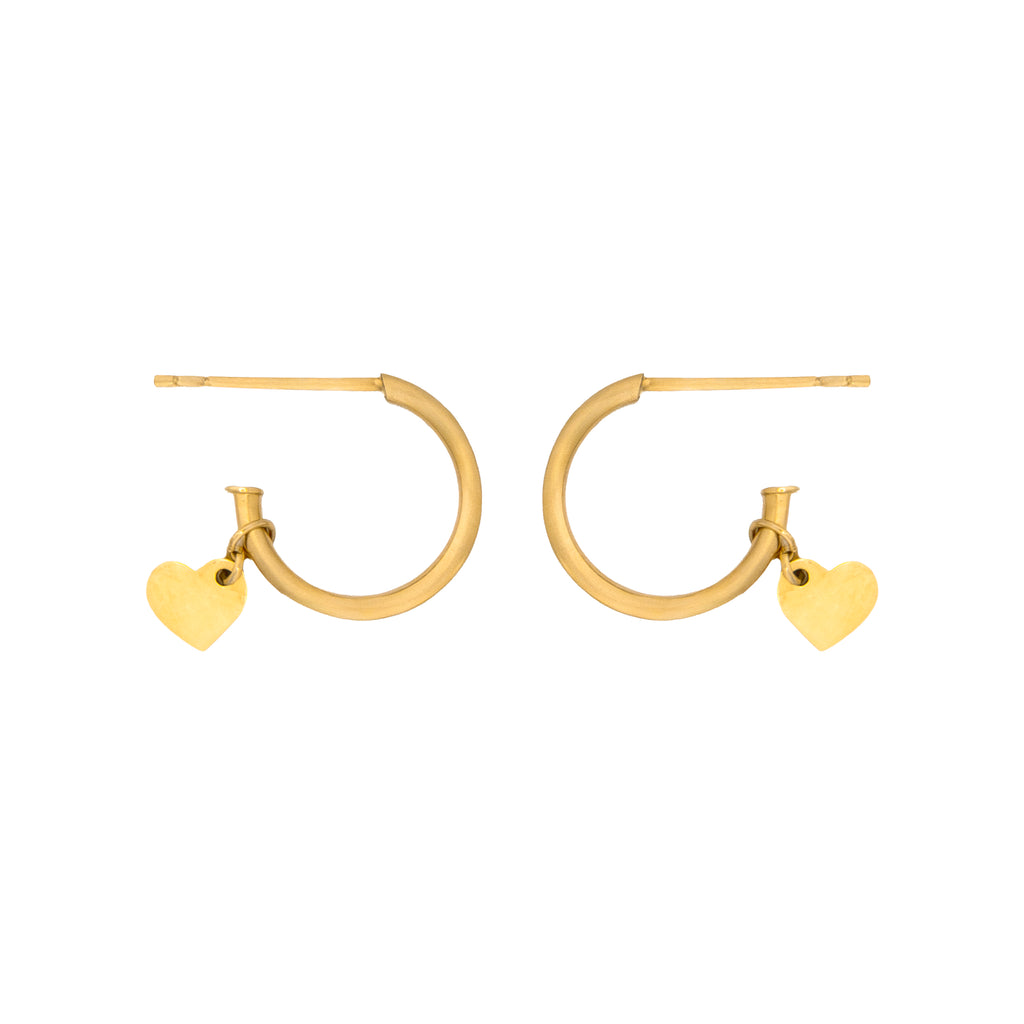 Aretes Corazón