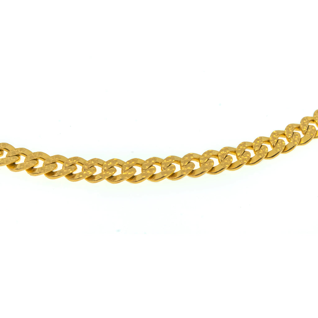 Cadena Tipo Cubana Oro