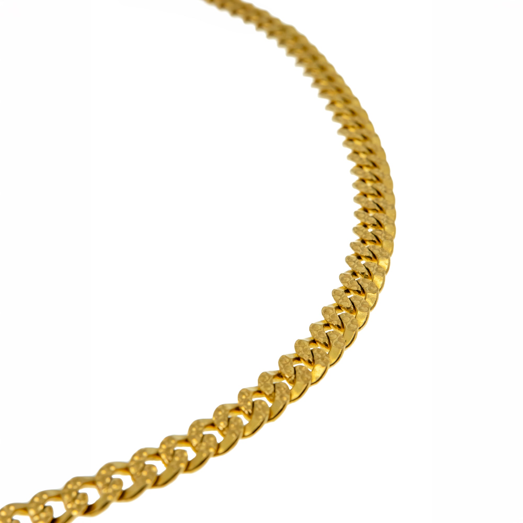 Cadena Tipo Cubana Oro