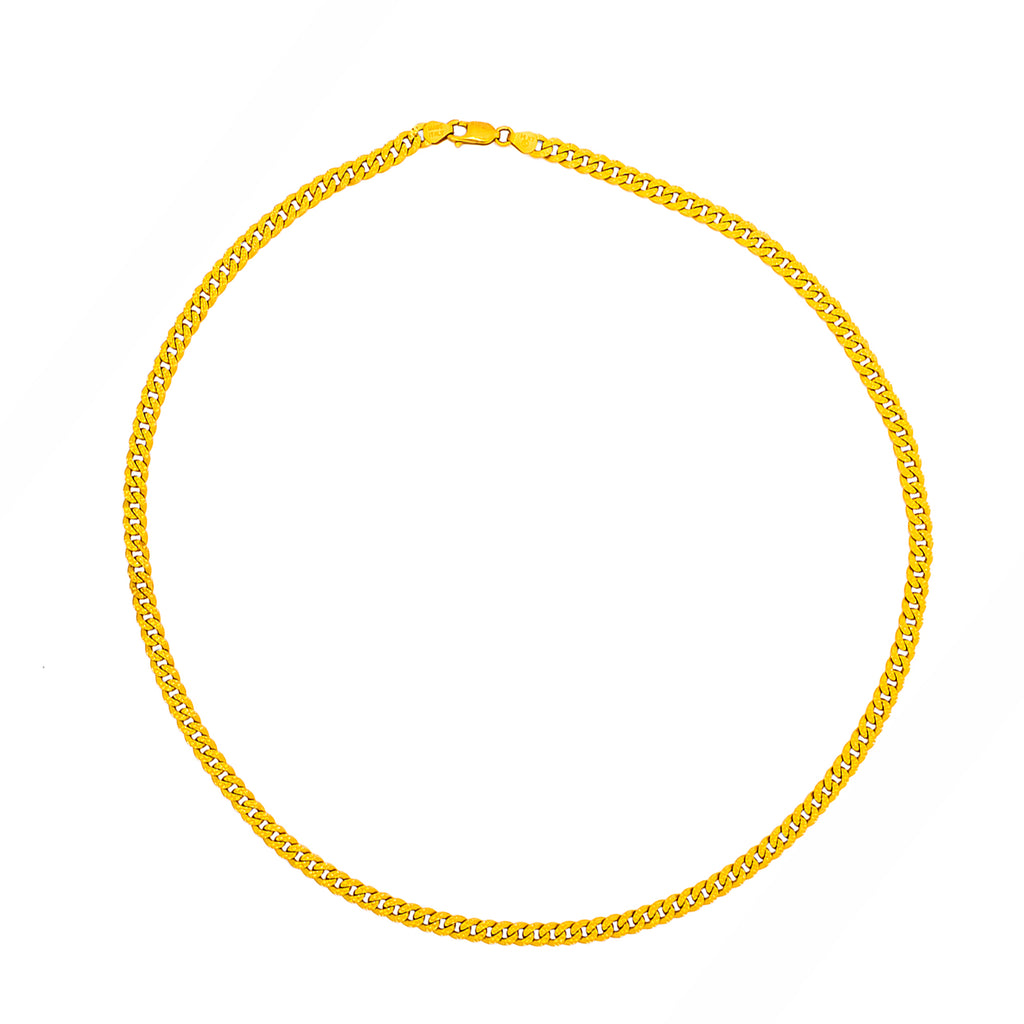 Cadena Tipo Cubana Oro