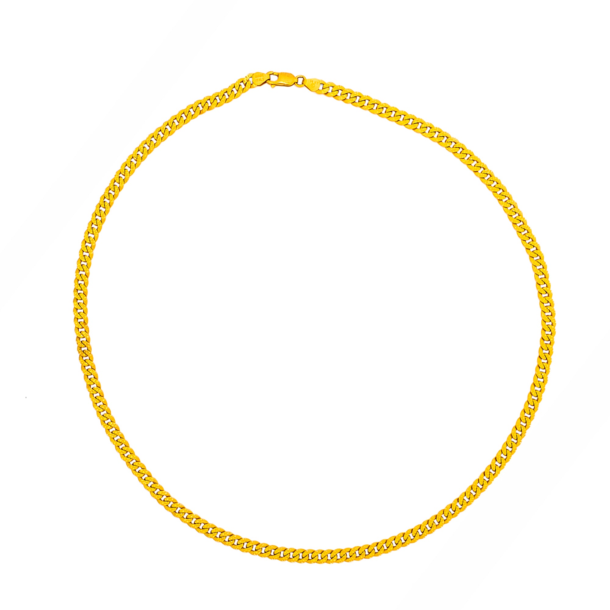 Cadena Tipo Cubana Oro