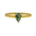 Anillo Zafiro Verde