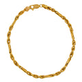 Brazalete Figaro Rope 14k