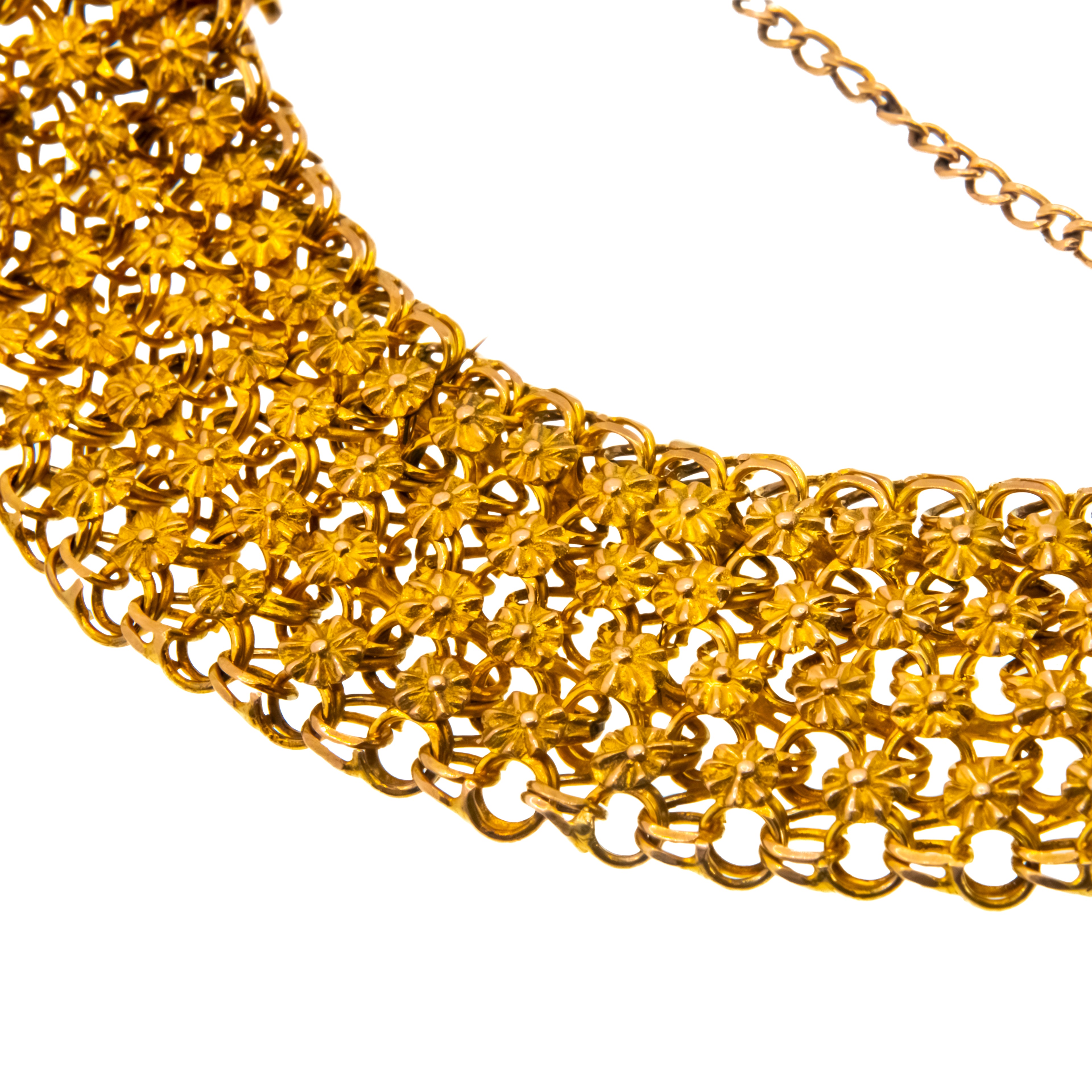 Brazalete con moneda oro