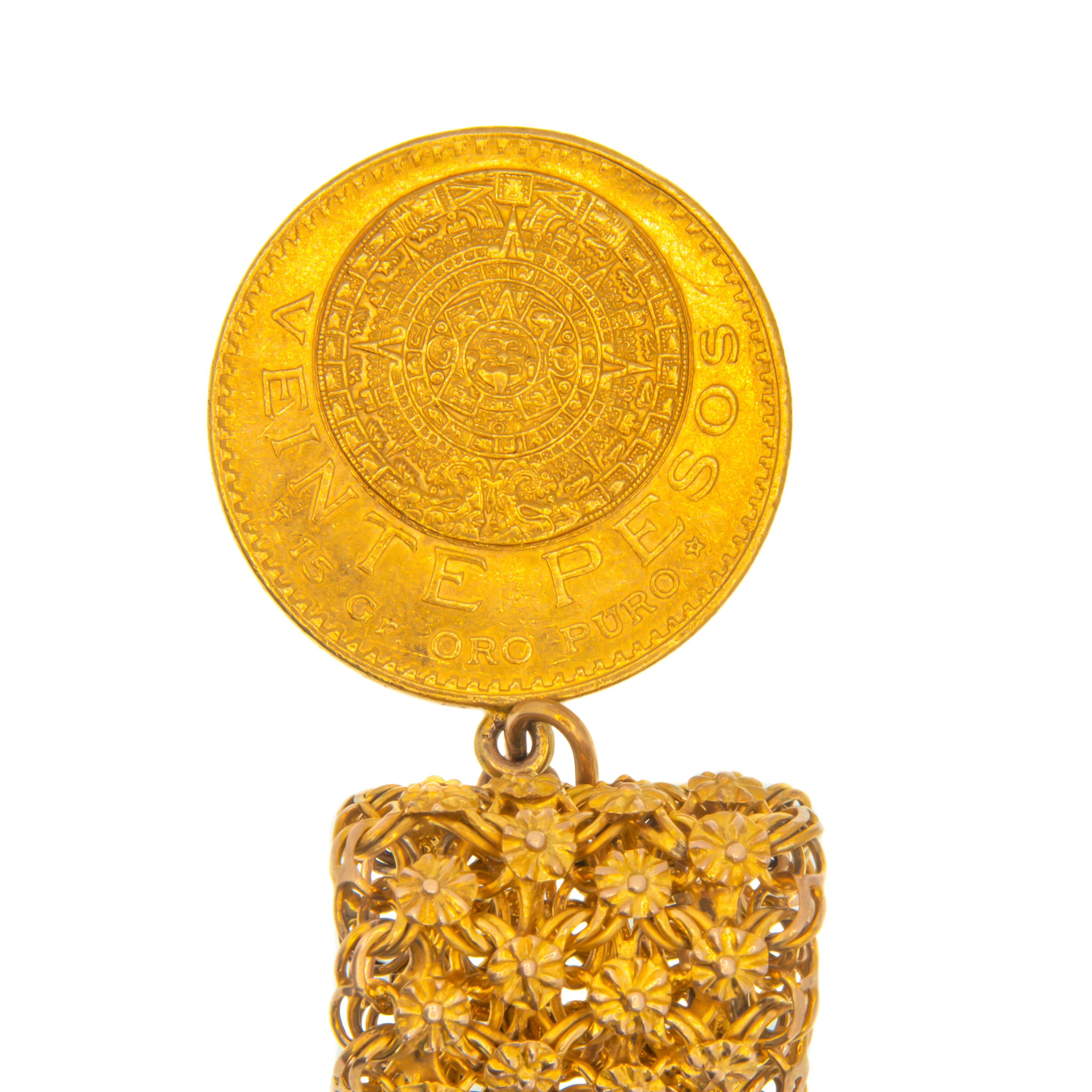Brazalete con moneda oro