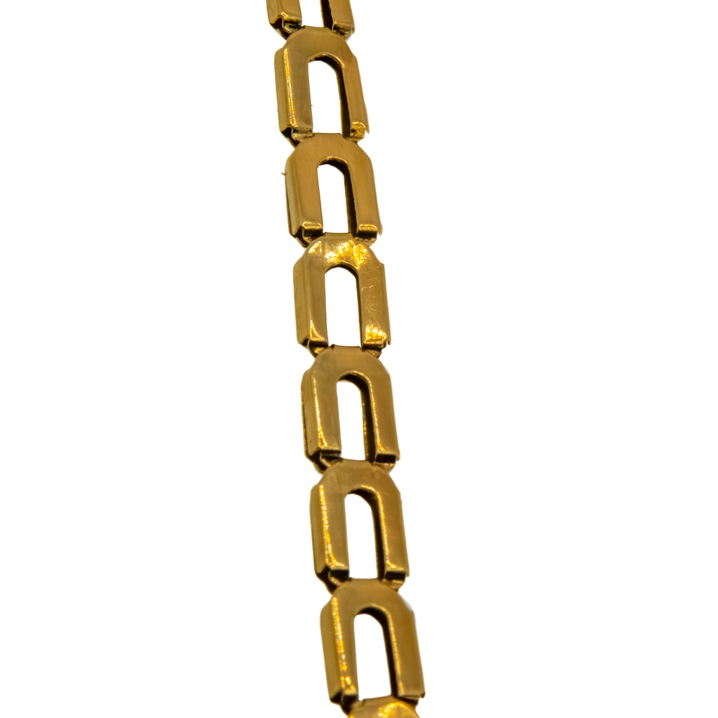 Pulsera eslabon con piedras