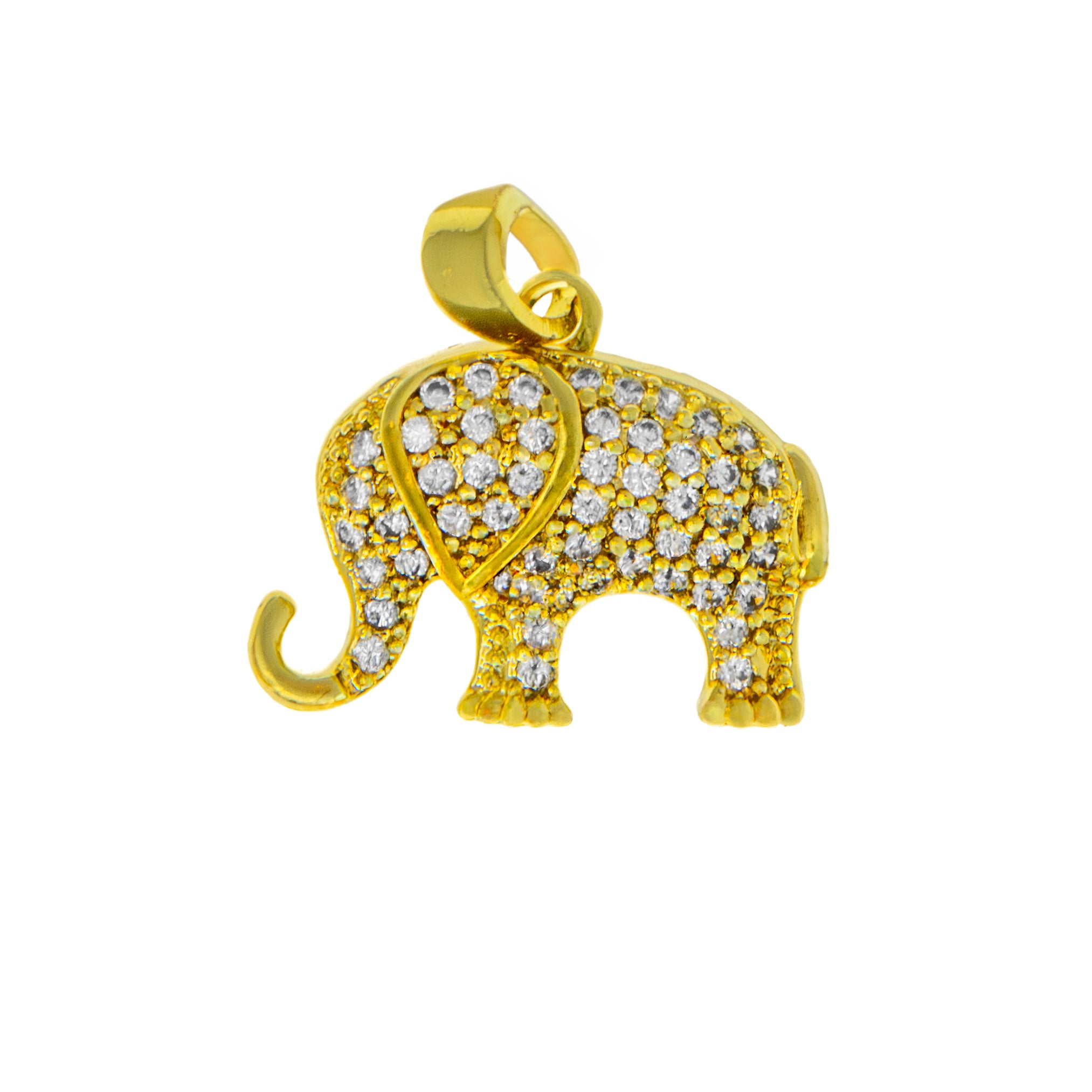 Dije Elefante con Zirconias