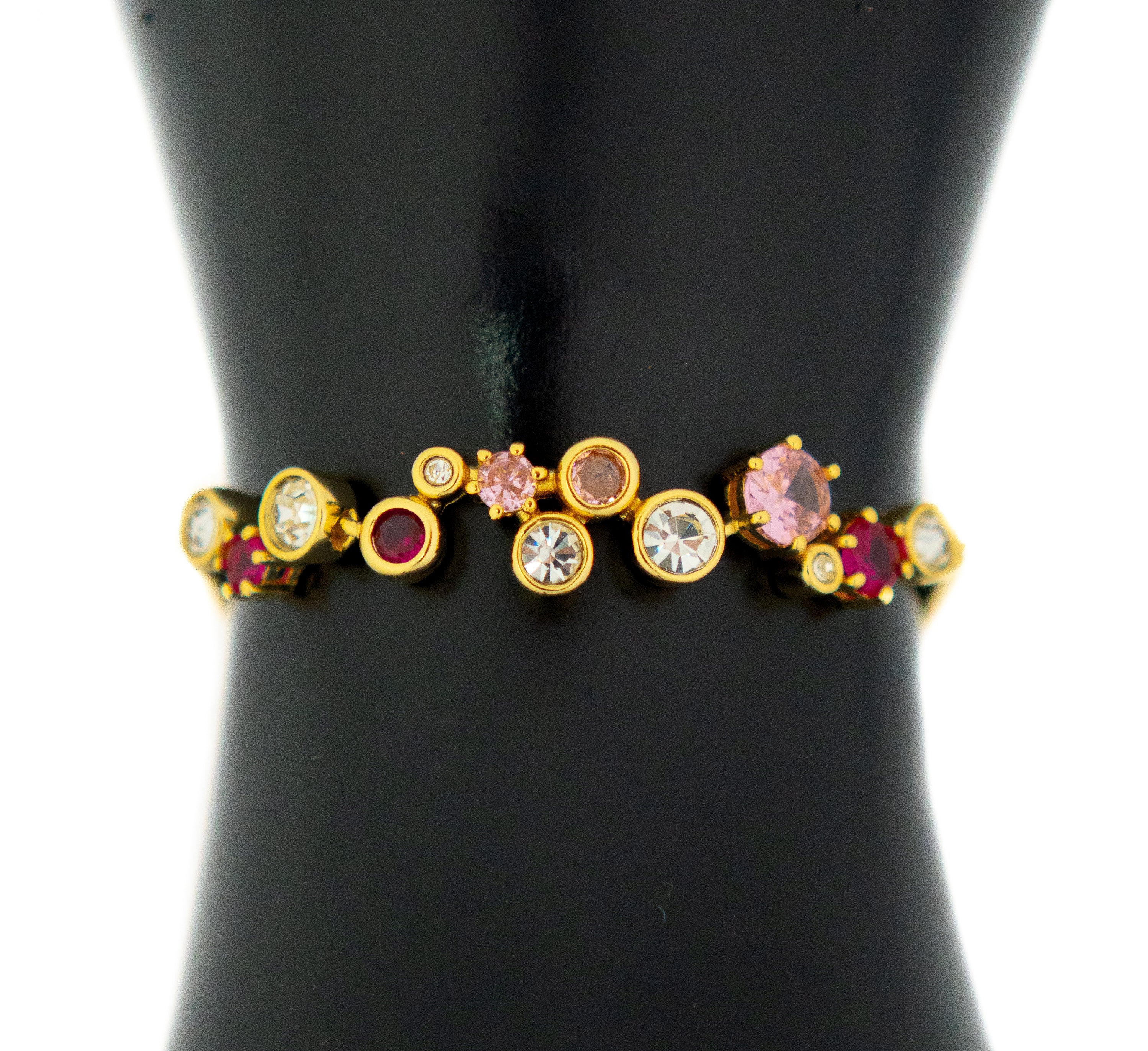 Pulseras Destellos Rosa