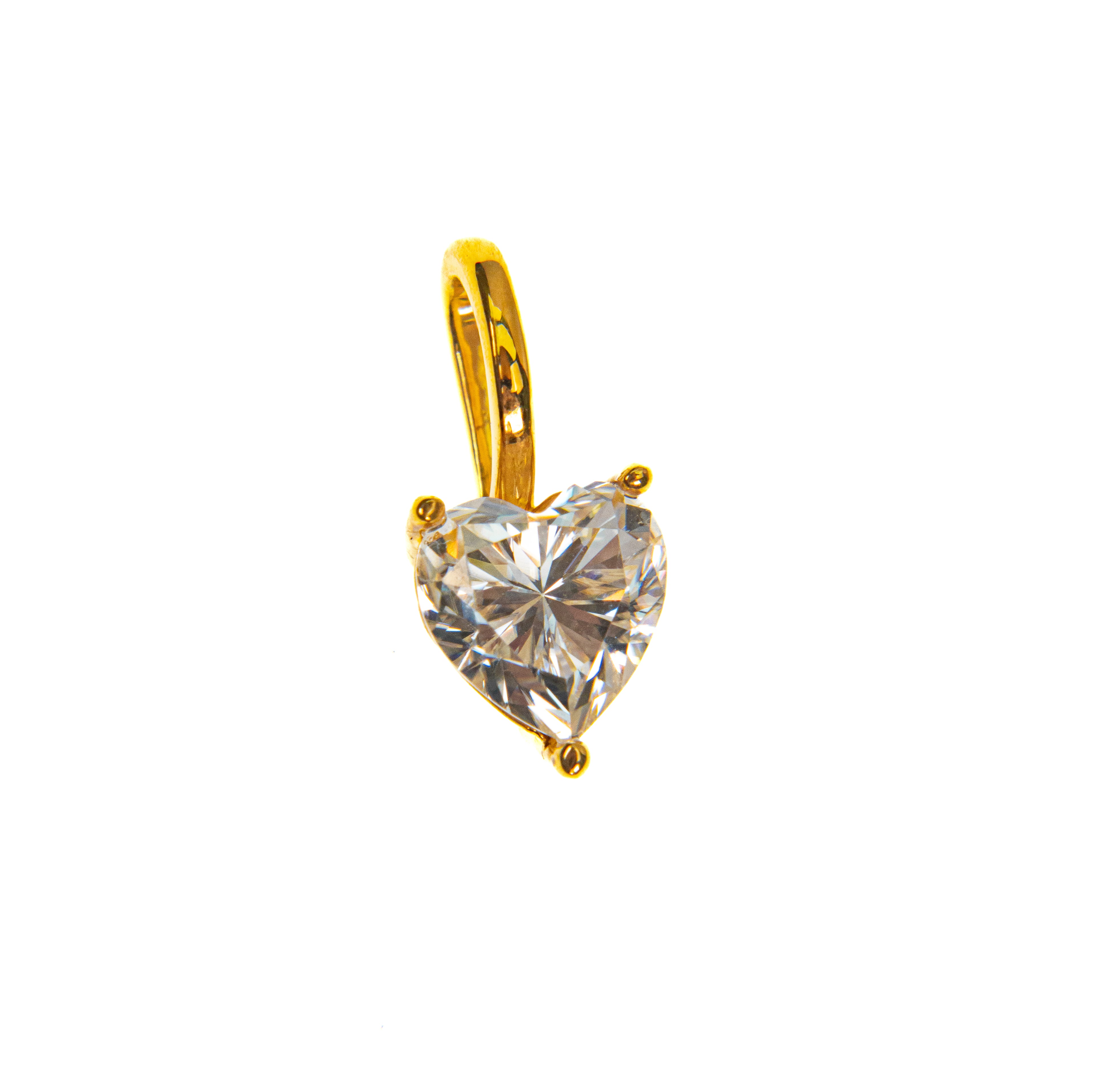 Dije Corazón Radiante 1.0 ct