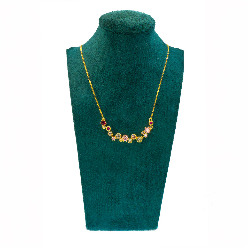 Collar destellos Rosa