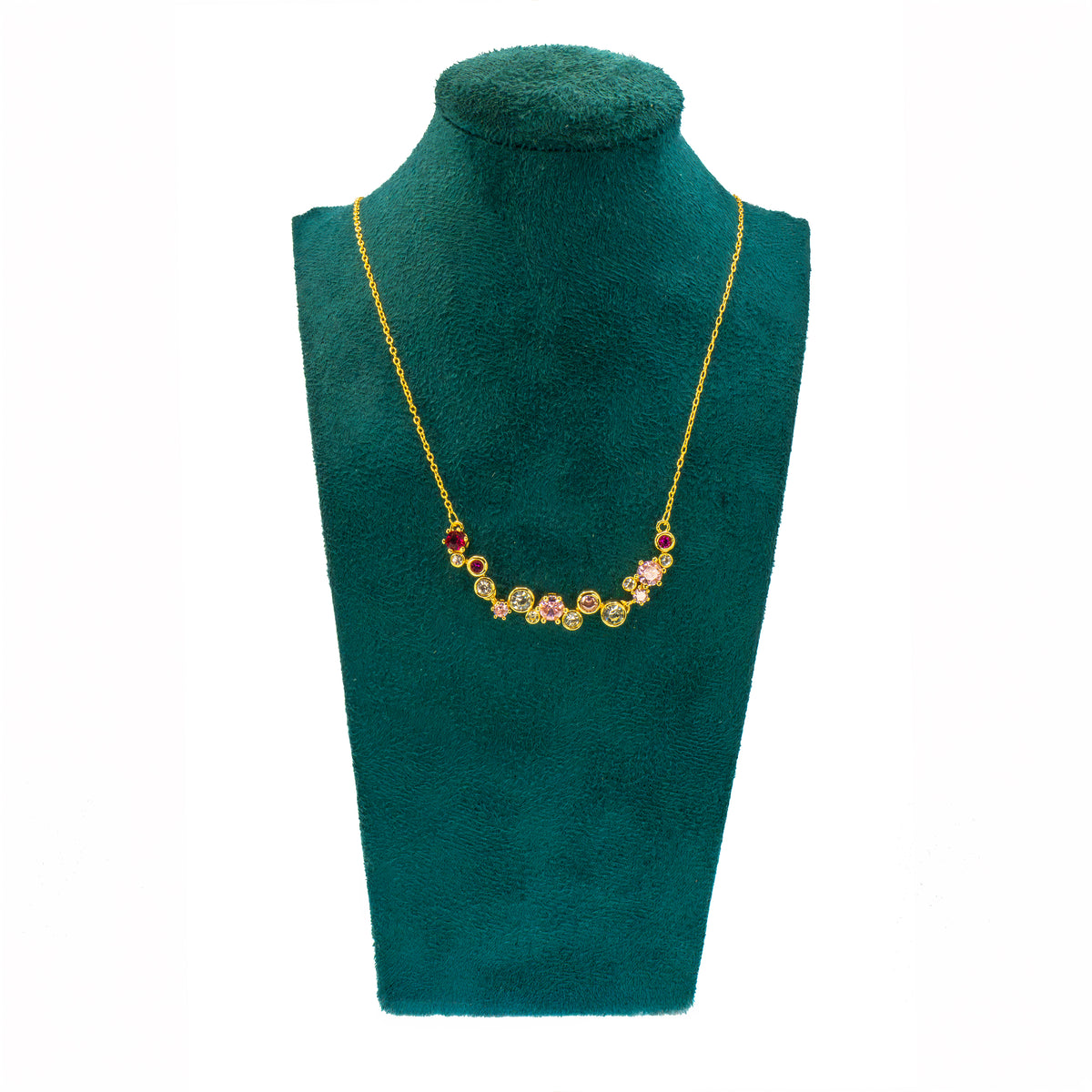 Collar destellos Rosa