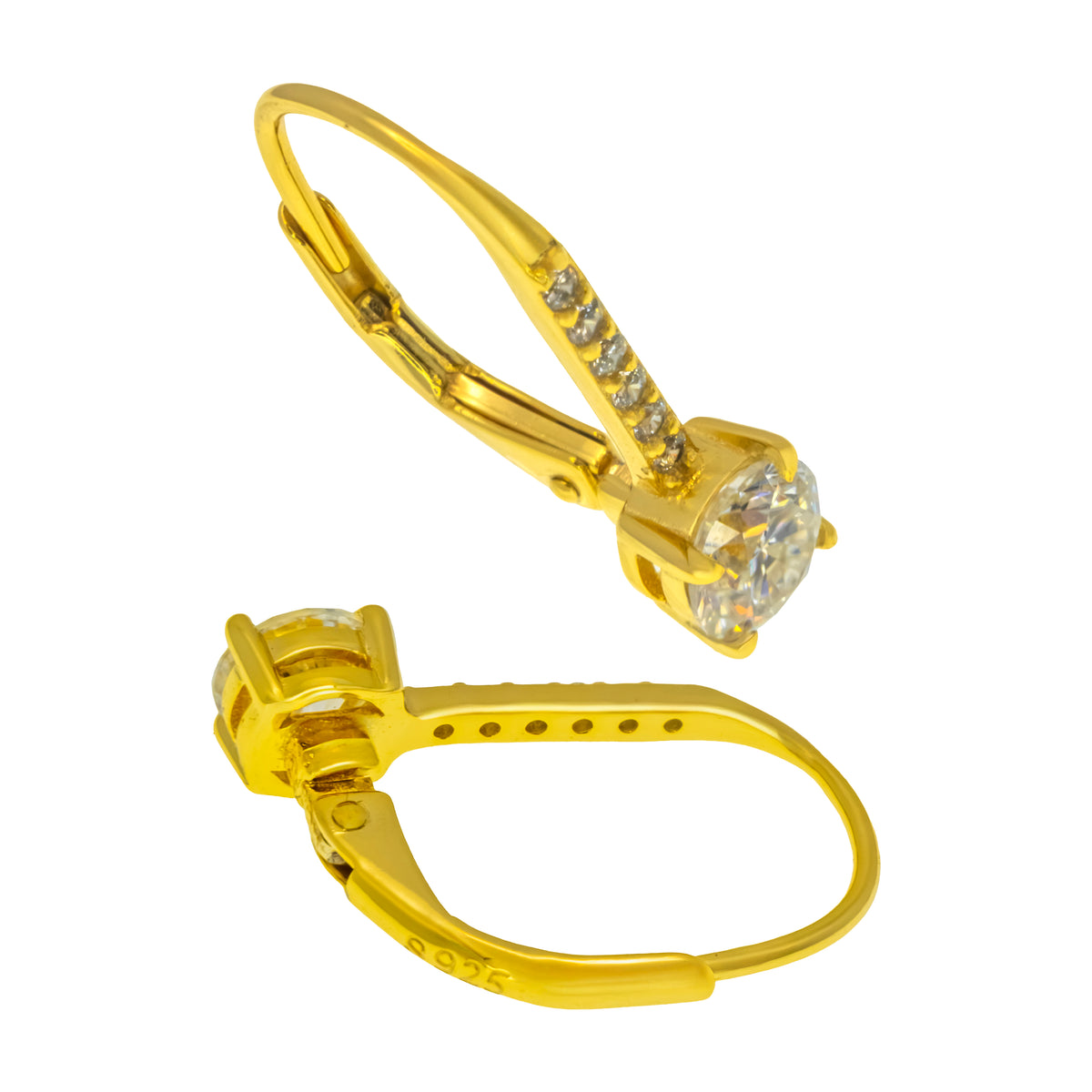 Aretes ear cuff dorados