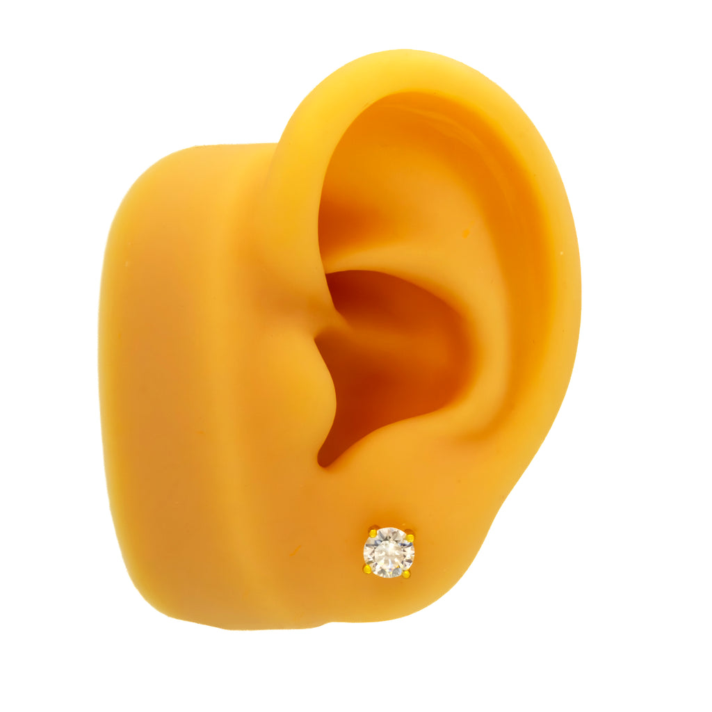 Aretes de corte princesa